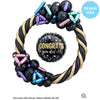 18 inch CONGRATS YOU DID IT METALLIC - LA Balloons