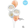 18 inch CONGRATULATIONS BOHO RAINBOW - LA Balloons