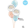 18 inch CONGRATULATIONS BOHO RAINBOW - LA Balloons