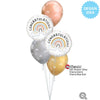 18 inch CONGRATULATIONS BOHO RAINBOW - LA Balloons
