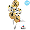 18 inch CONGRATULATIONS GOLD BALLOONS - LA Balloons
