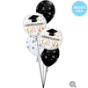 18 inch CONGRATULATIONS GRAD ROSE GOLD - LA Balloons