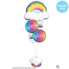 18 inch CONGRATULATIONS VIBRANT OMBRE - LA Balloons