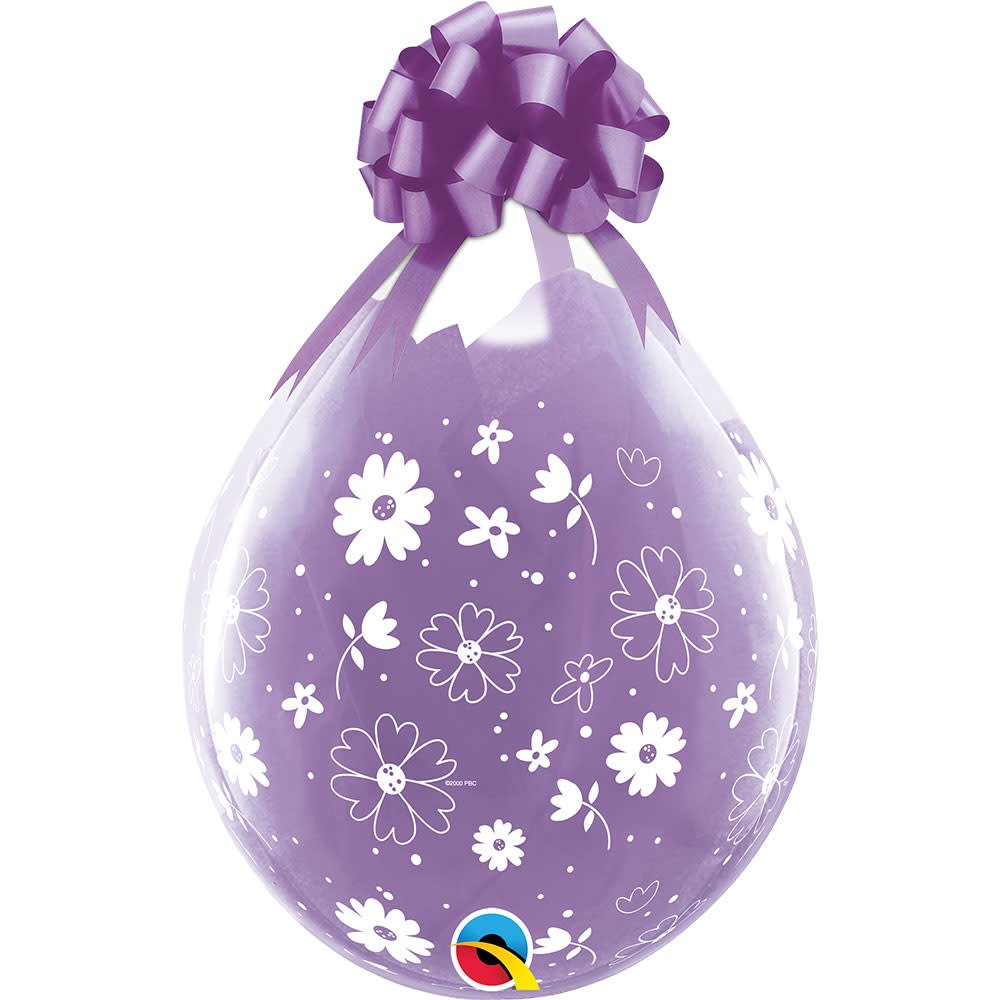 18 inch DAISIES & DOTS-A-ROUND NECK UP