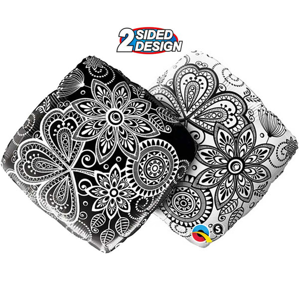 18 inch DAMASK ACCENT PATTERNS - LA Balloons