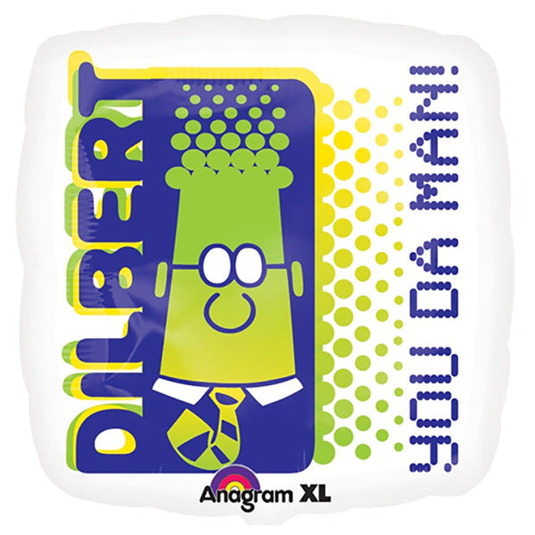 18 inch DILBERT YOU DA MAN - LA Balloons
