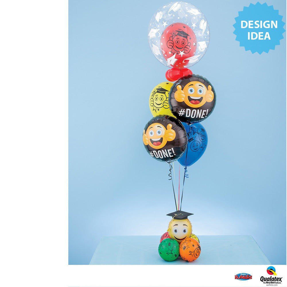 18 inch Qualatex # Done! Foil Balloon - 47431 - LA Balloons