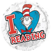 18 inch DR. SEUSS HATS OFF TO READING - LA Balloons