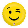 18 inch EMOJI WINK - LA Balloons