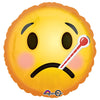 18 inch EMOTICONS GET WELL SOON - LA Balloons