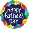 18 inch FATHER'S DAY BURSTING COLORS - LA Balloons