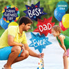18 inch FATHER'S DAY BURSTING COLORS - LA Balloons
