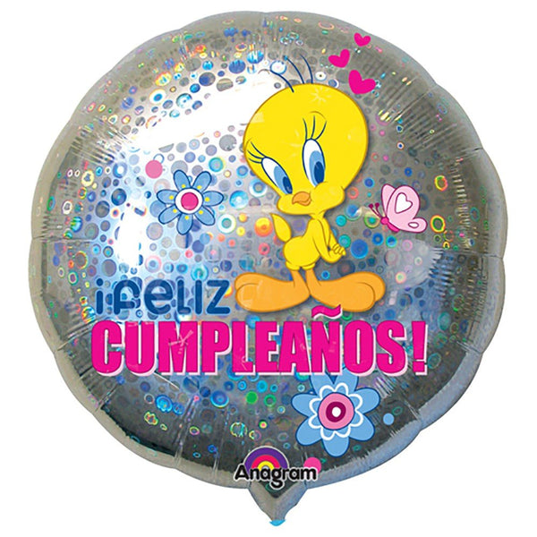 18 inch FELIZ CUMPLEANOS TWEETY - LA Balloons
