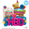 18 inch FIESTA RAINBOW STRIPES - LA Balloons