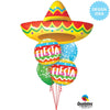 18 inch FIESTA RAINBOW STRIPES - LA Balloons