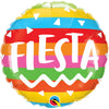 18 inch FIESTA RAINBOW STRIPES - LA Balloons