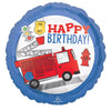 18 inch FIRST RESPONDER FIRE TRUCK - LA Balloons