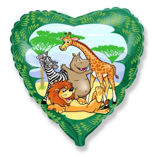 18 inch FRIENDS IN THE JUNGLE - LA Balloons