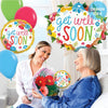 18 inch GET WELL FLORAL - LA Balloons