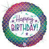 18 inch GLITTER MERMAID BIRTHDAY - LA Balloons