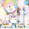 18 inch GLITTER PASTEL UNICORN BABY - LA Balloons