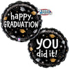 18 inch GRADUATION SWIRLS - LA Balloons