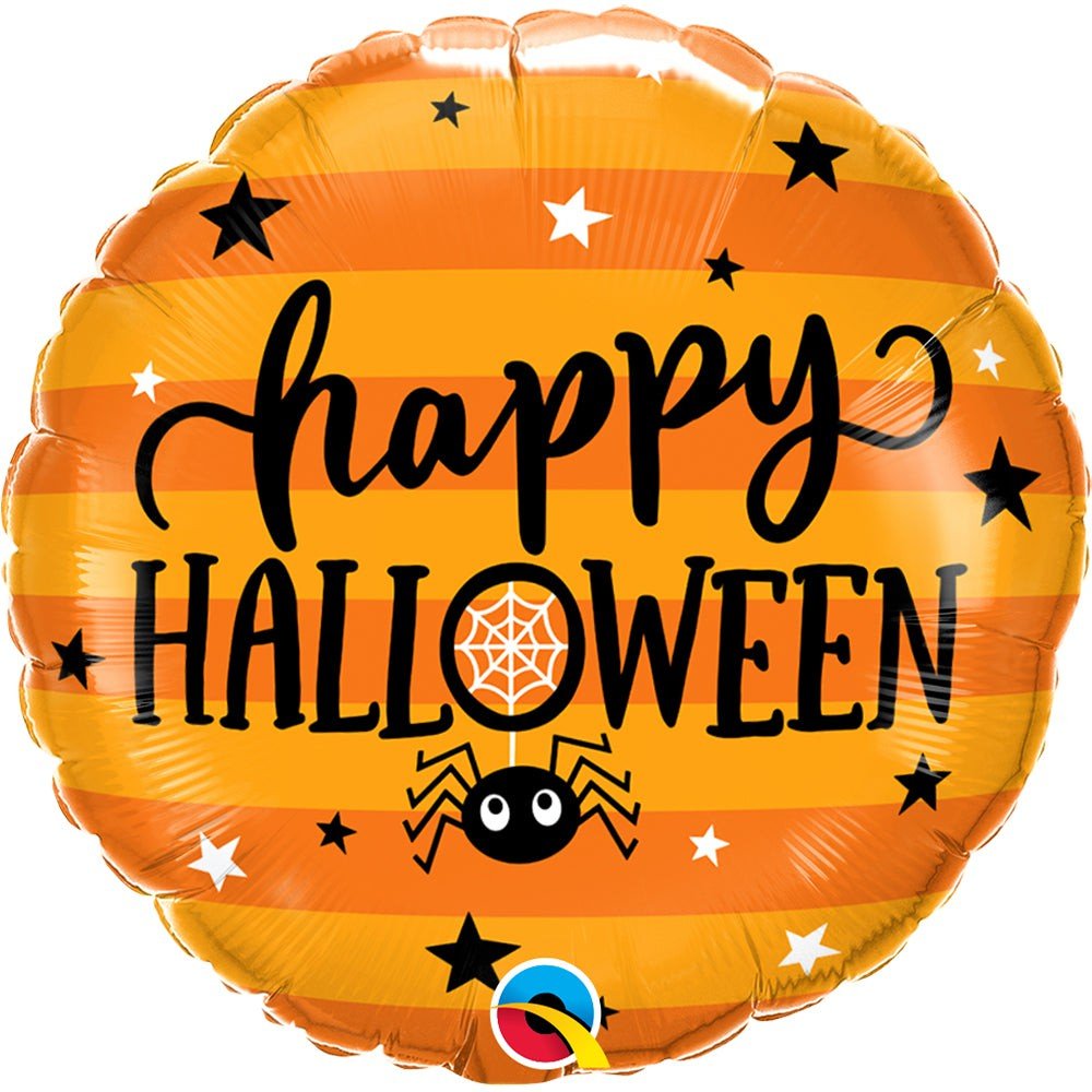 18 inch HALLOWEEN SPIDER & STARS