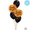 18 inch HALLOWEEN SPIDER & STARS - LA Balloons