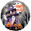 18 inch HAPPY HALLOWEEN HAUNTED HOUSE - LA Balloons