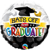 18 inch HATS OFF TO THE GRADUATE - LA Balloons