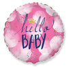 18 inch HELLO BABY GIRL - LA Balloons