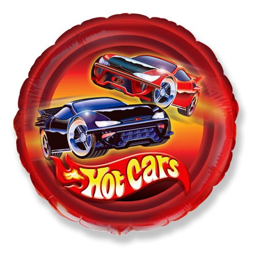 18 inch HOT CARS - LA Balloons