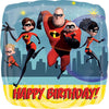 18 inch INCREDIBLES 2 HAPPY BIRTHDAY - LA Balloons
