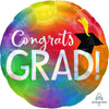 18 inch IRIDESCENT CONGRATS GRAD - LA Balloons