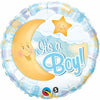 18 inch IT'S A BOY CELESTIAL BLUE - LA Balloons