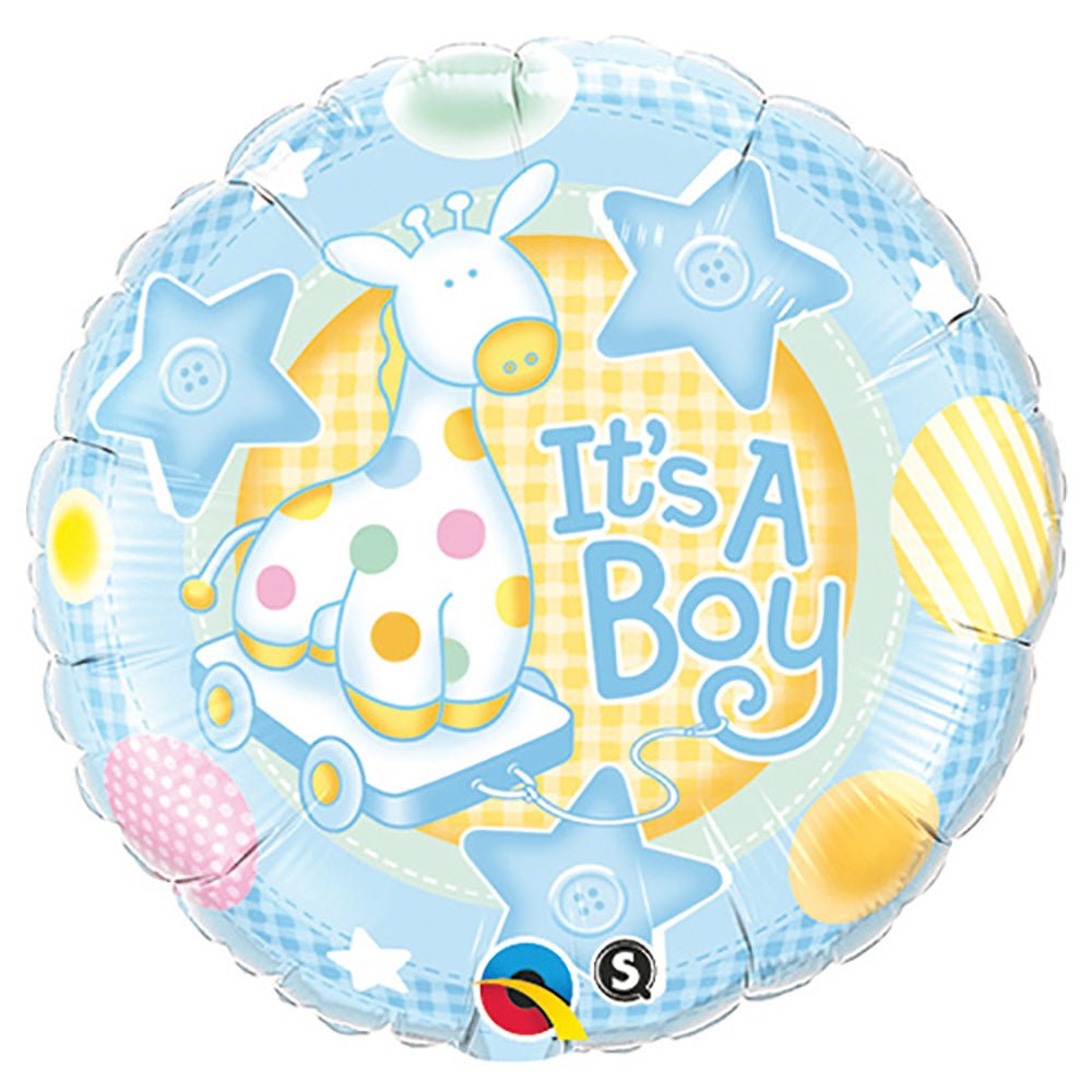 18 inch IT'S A BOY SOFT GIRAFFE