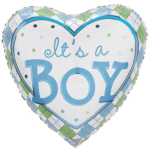 18 inch IT'S A BOY SWEET PEA - LA Balloons