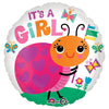 18 inch IT'S A GIRL LADYBUG - LA Balloons