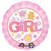 18 inch IT'S A GIRL PINK - LA Balloons