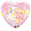 18 inch IT'S A GIRL SOFT PONY - LA Balloons