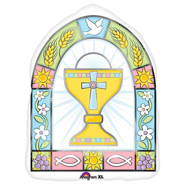 18 inch JOYOUS CELEBRATON WINDOW - LA Balloons