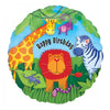 18 inch JUNGLE ANIMALS BIRTHDAY - LA Balloons