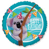 18 inch KOALA HAPPY BIRTHDAY - LA Balloons