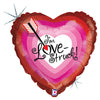 18 inch LOVE STRUCK - LA Balloons