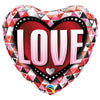 18 inch LOVE TRIANGLES - LA Balloons