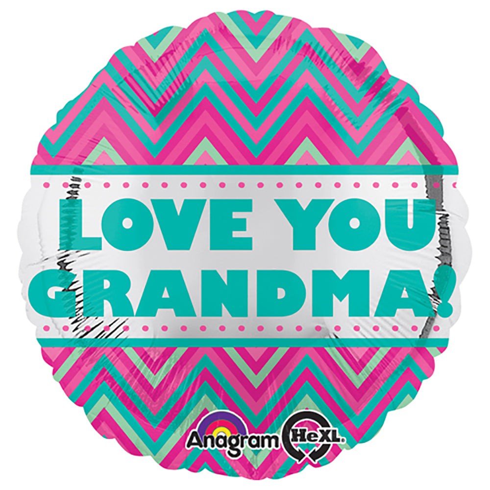 18 inch LOVE YOU GRANDMA CHEVRON