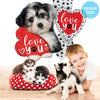 18 inch LOVE YOU PAW PRINTS - LA Balloons
