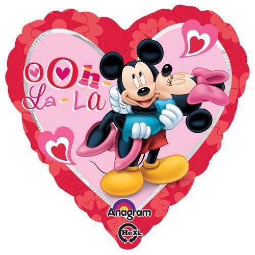18 inch MICKEY & MINNIE HEART