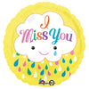 18 inch MISS YOU CLOUD - LA Balloons