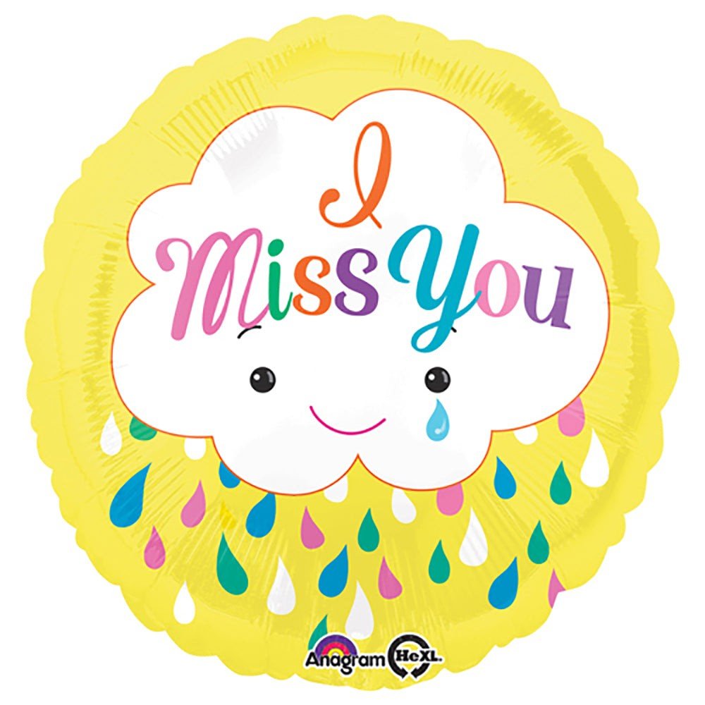 18 inch MISS YOU CLOUD